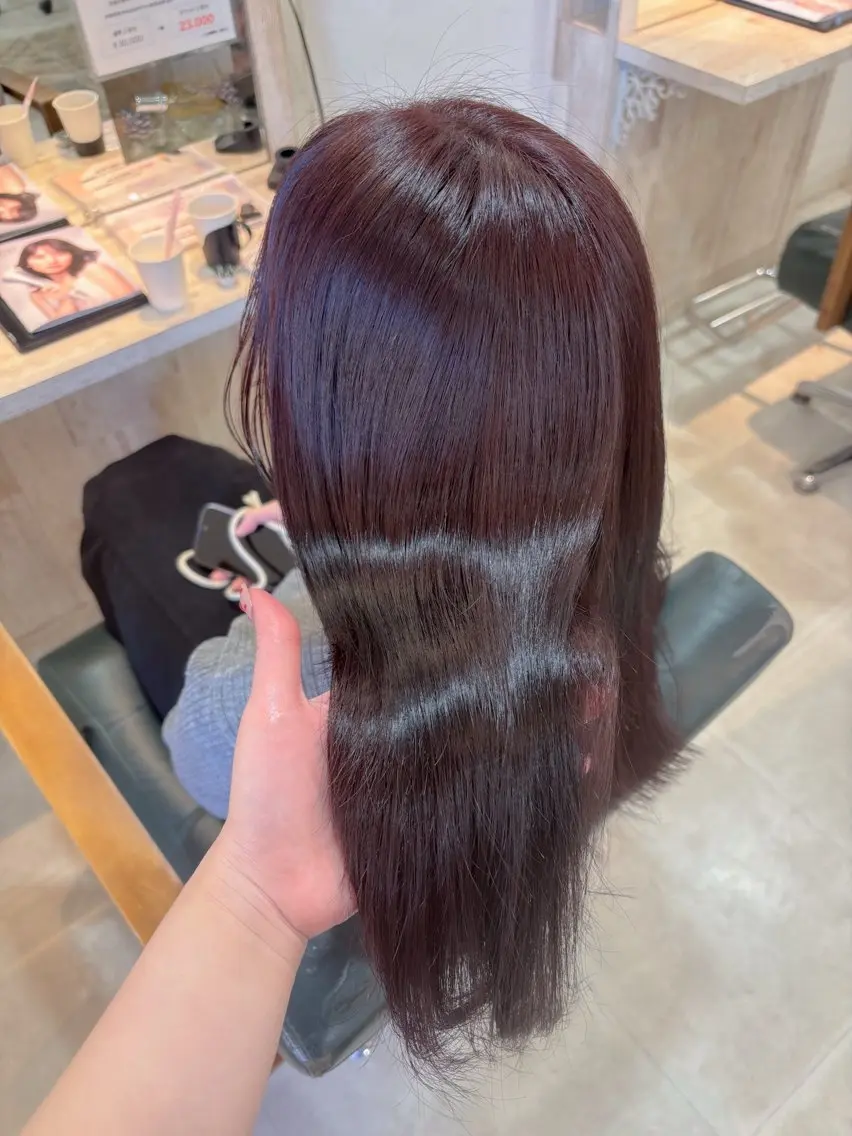 ロング カラー ✨️暖色/艶髪カラー 🍒haru🍒✨️のヘアスタイル