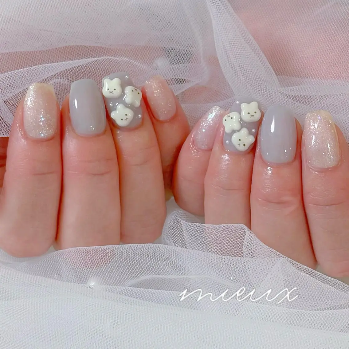 ネイル ハンドネイル nailsalon mieuxのネイルデザイン