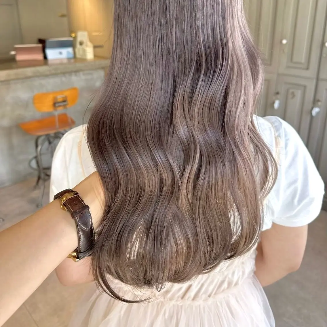 ♡ケアブリーチ+髪質改善カラー+ダメージ補修トリートメント🫧の写真