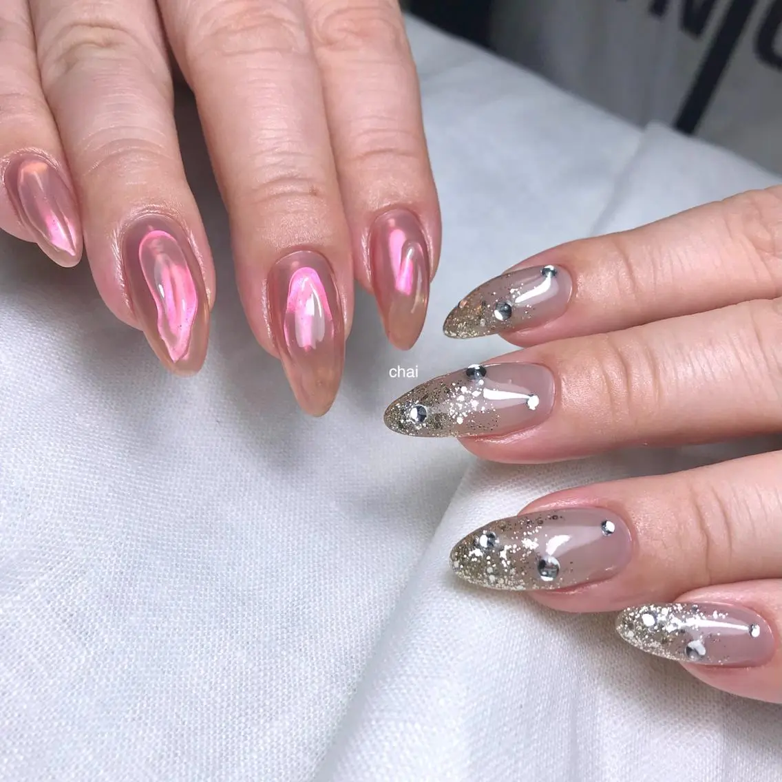 ネイル ハンドネイル 💅chainail _ai📍鶴橋のネイルデザイン
