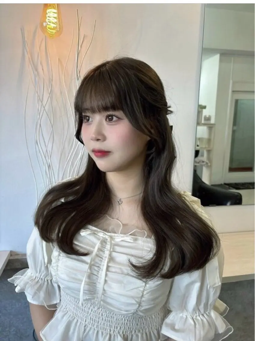 カラー 🤍るい🤍カット モデル募集中🪽🫧のヘアスタイル