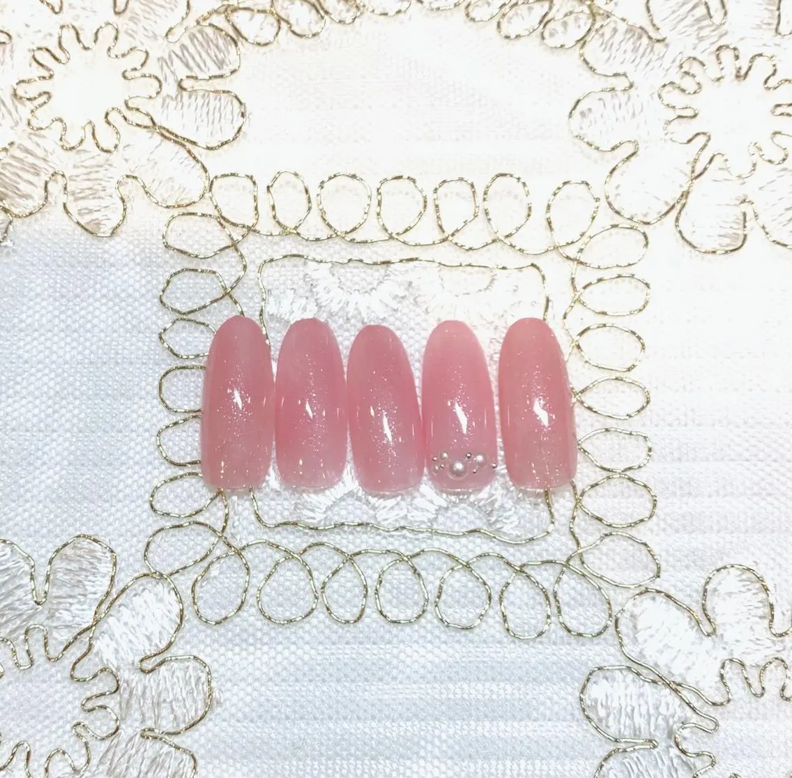ネイル シンプルネイル nailist🍒 ヤマザキのネイルデザイン