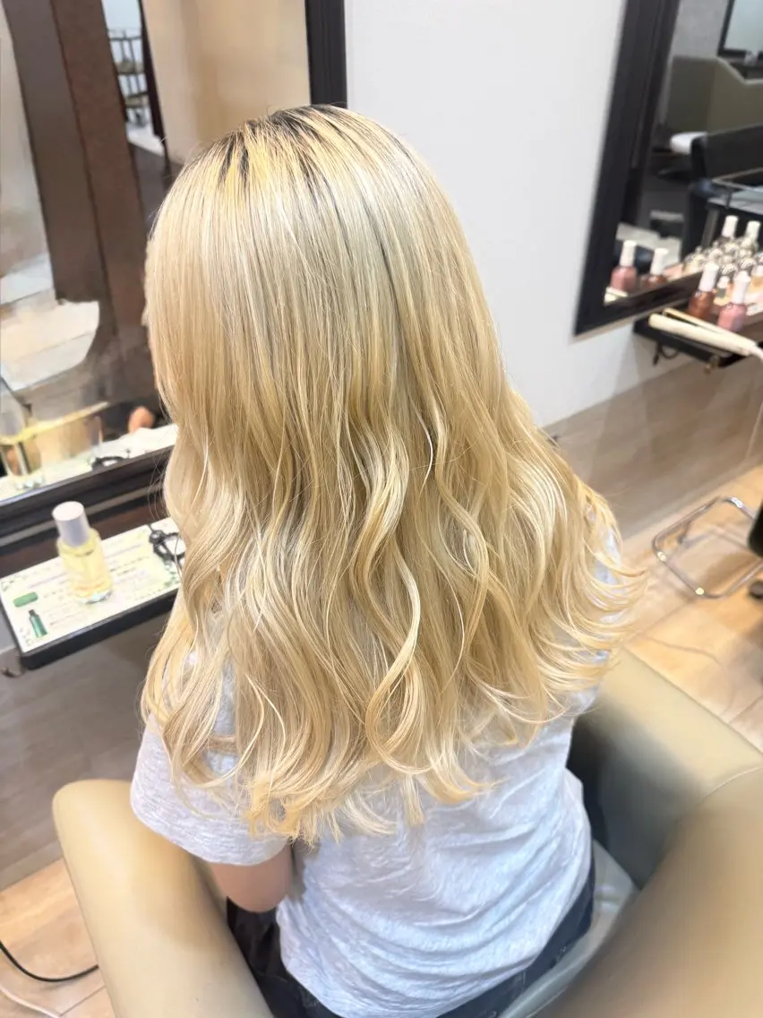 ロング ヘアアレンジ 河村 楓のヘアスタイル