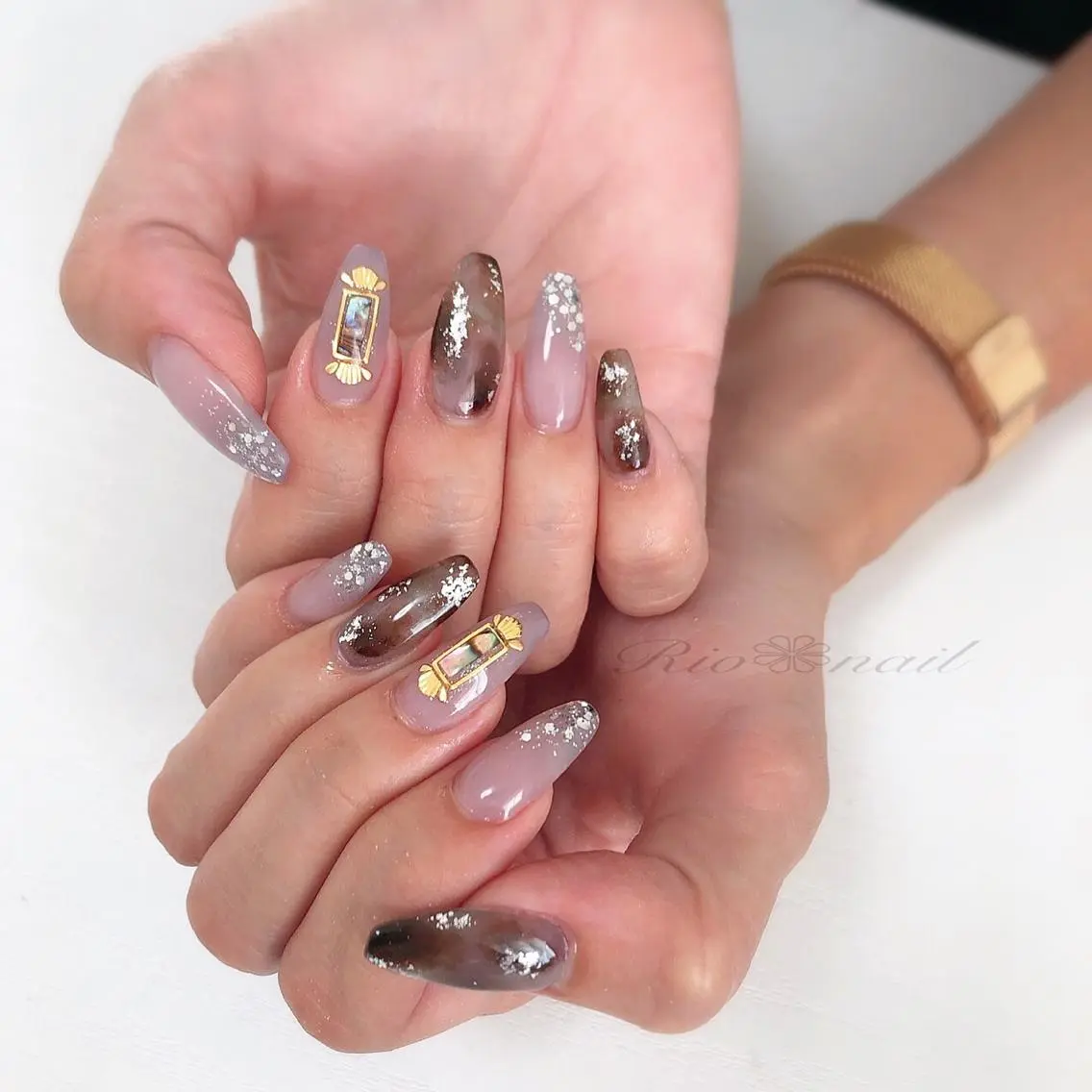 ネイル ハンドネイル nailsalon linneのネイルデザイン
