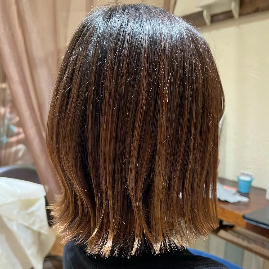 ショート 外ハネヘア chakura めいのヘアスタイル