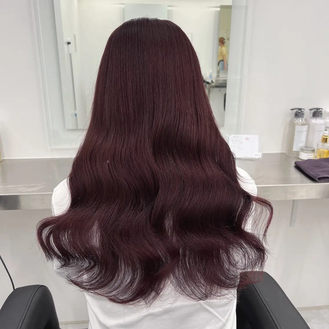 ロング カラー ヘアアレンジ 🫧🎀うる艶暖色 🏹Nanako🎀のヘアスタイル