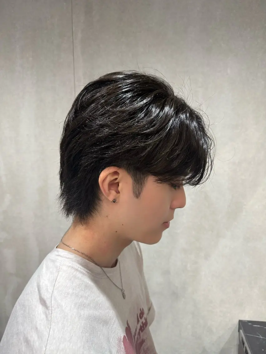 【💧夏限定💧】 カット+ポイントパーマ+クールシャンプープレゼント🎁 《選択自由!選べる2セット追加メニュー》の写真