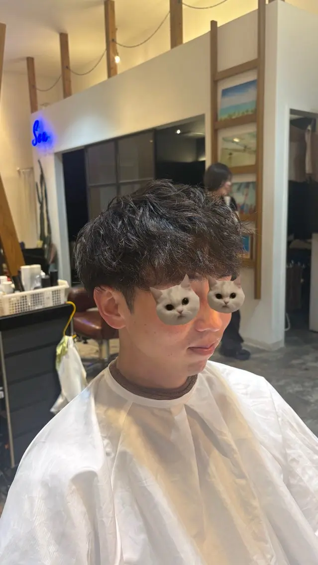 メンズ 田上 美月のヘアスタイル