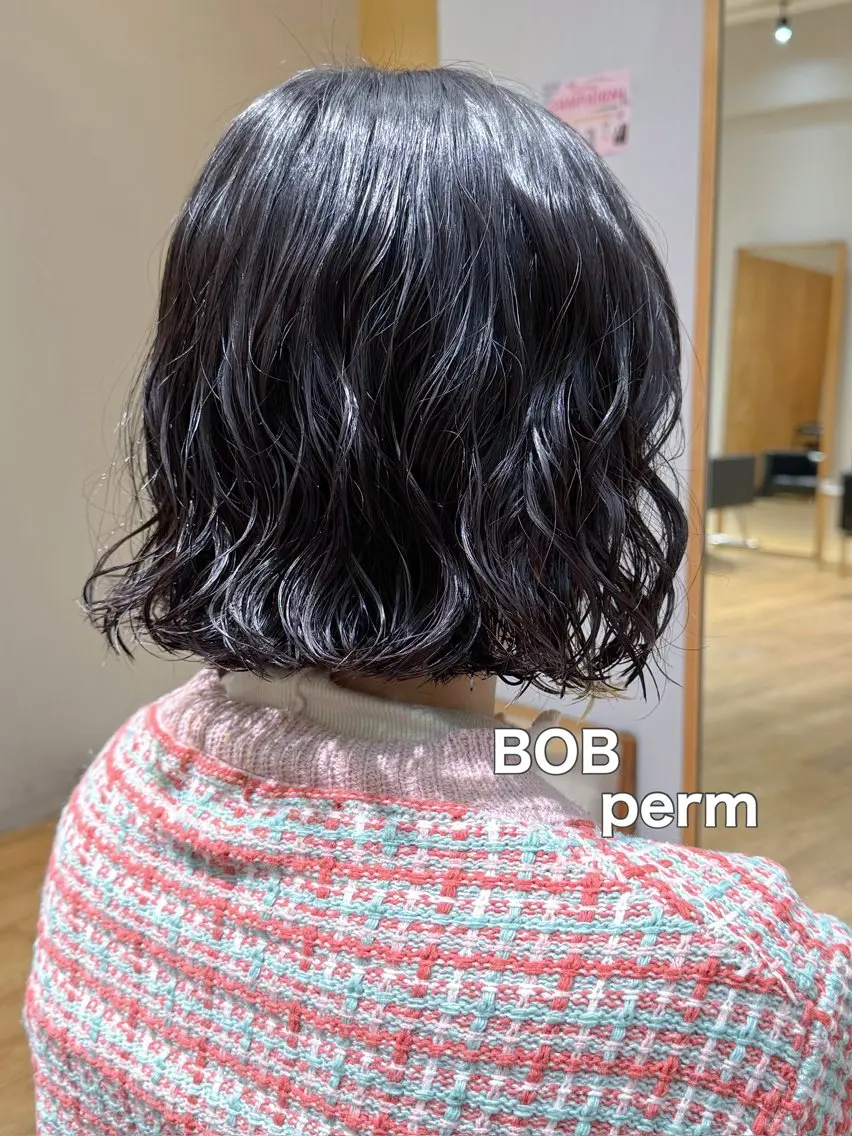 ショート パーマ カット パーマ 大橋 芽衣のヘアスタイル