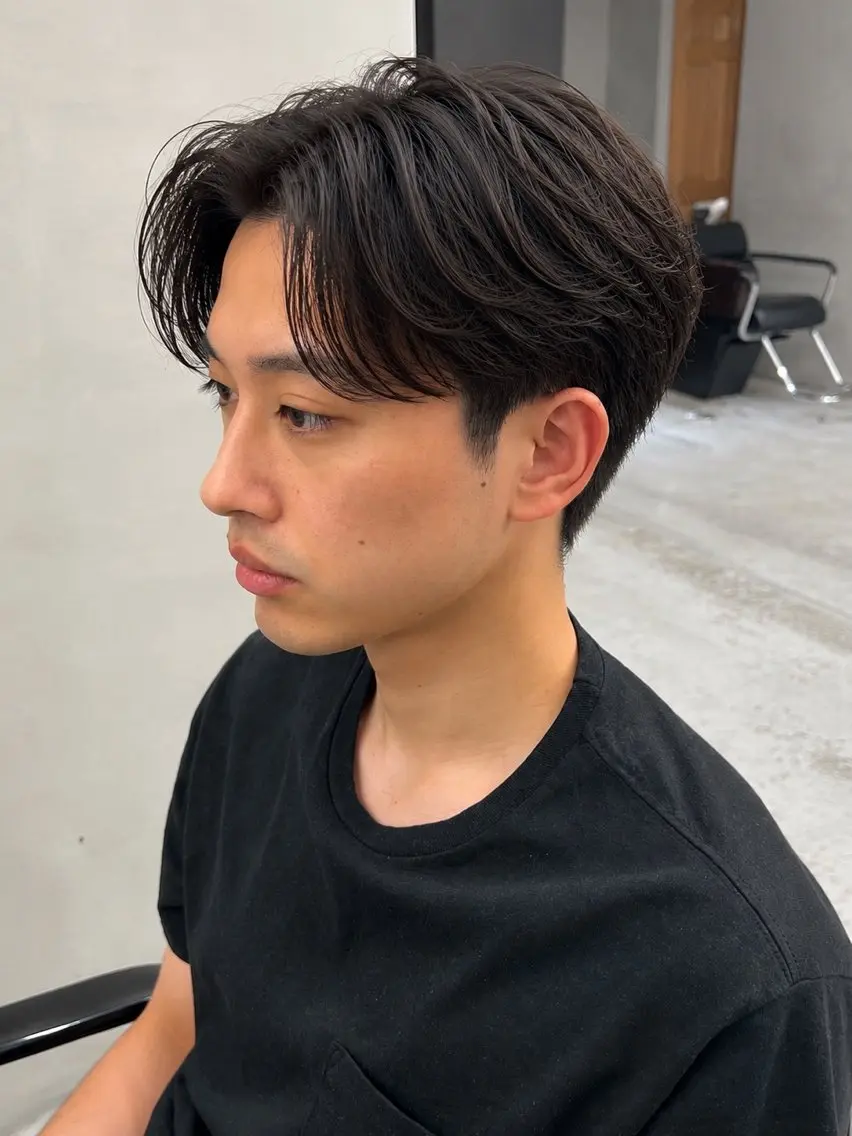 ショート カット パーマ メンズパーマ特化 🦖森田道成のヘアスタイル