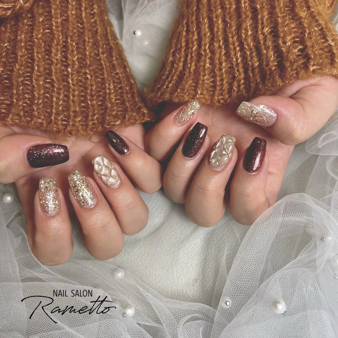ネイル ハンドネイル NAILSALON Ramettoのネイルデザイン