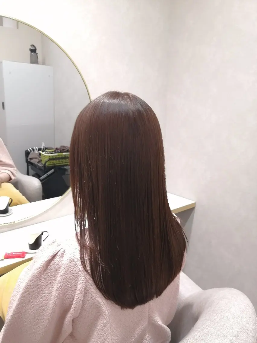 カット トリートメント 透明感カラー☆　野崎 誠一郎のヘアスタイル