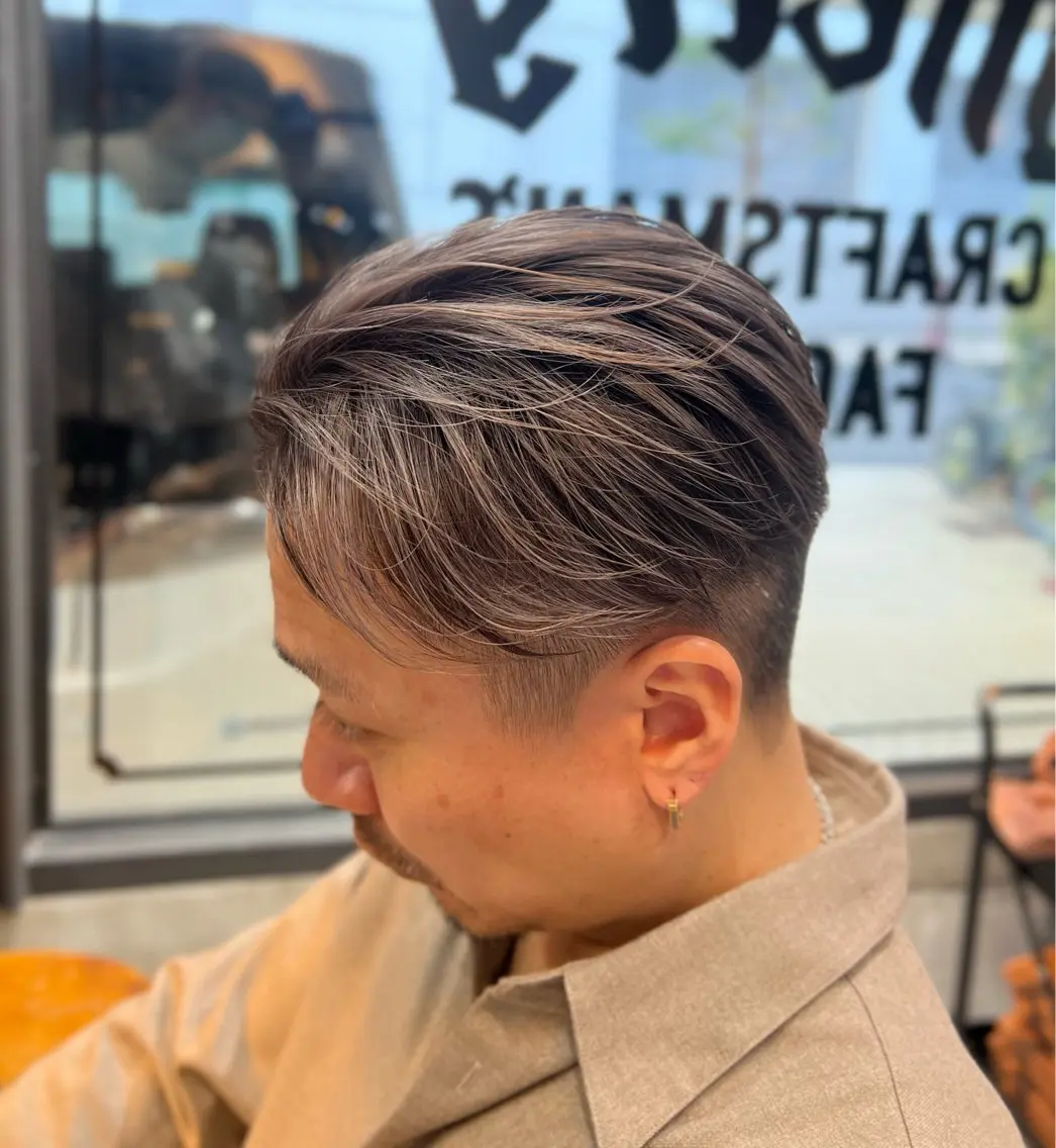 メンズ センターパート 指名No.1💥 ユウトのヘアスタイル