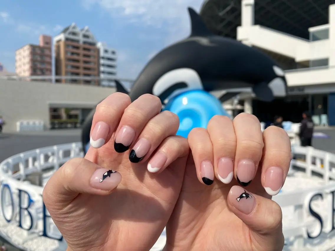 ネイル アートネイル フレンチネイル ハンドネイル nail b.ora ネイルボラのネイルデザイン
