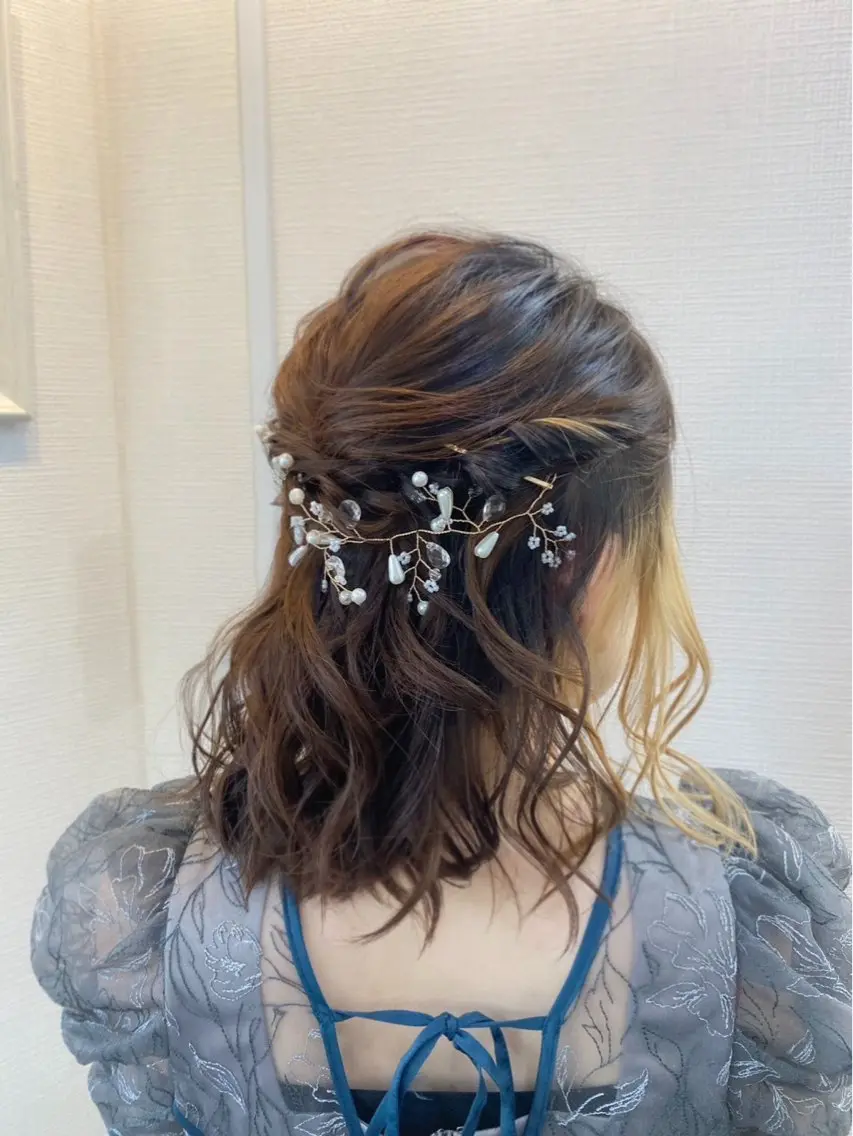 ヘアアレンジ hair make もりした ゆうのヘアスタイル