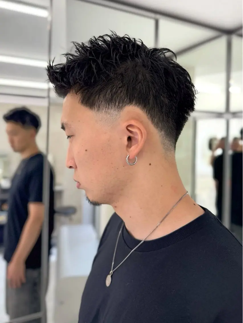 ショート ショートヘア 豊崎 佑輔のヘアスタイル