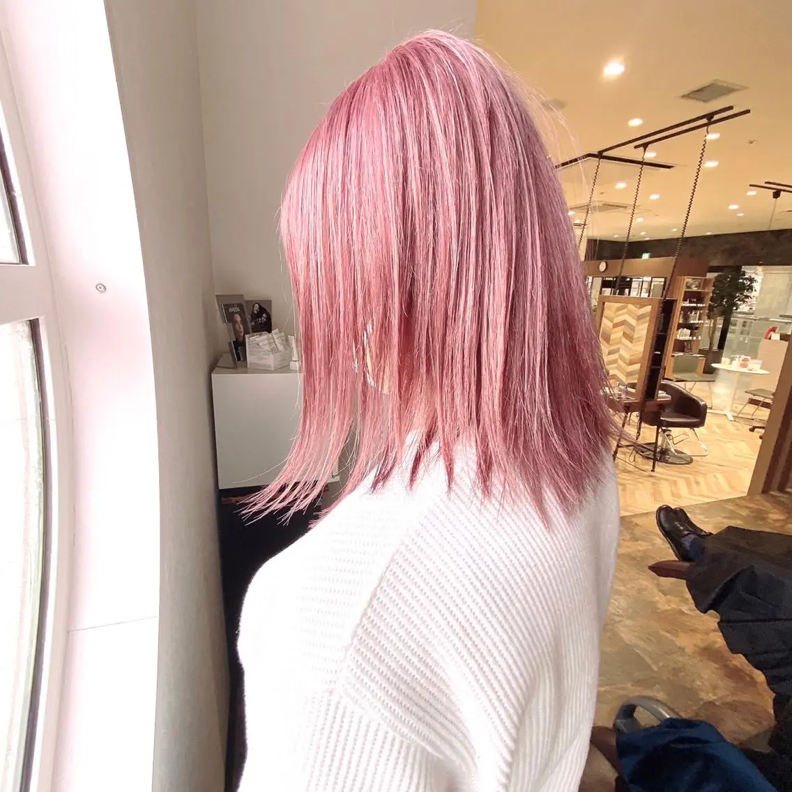 ミディアム NAKAHARA TSUKUSHIのヘアスタイル