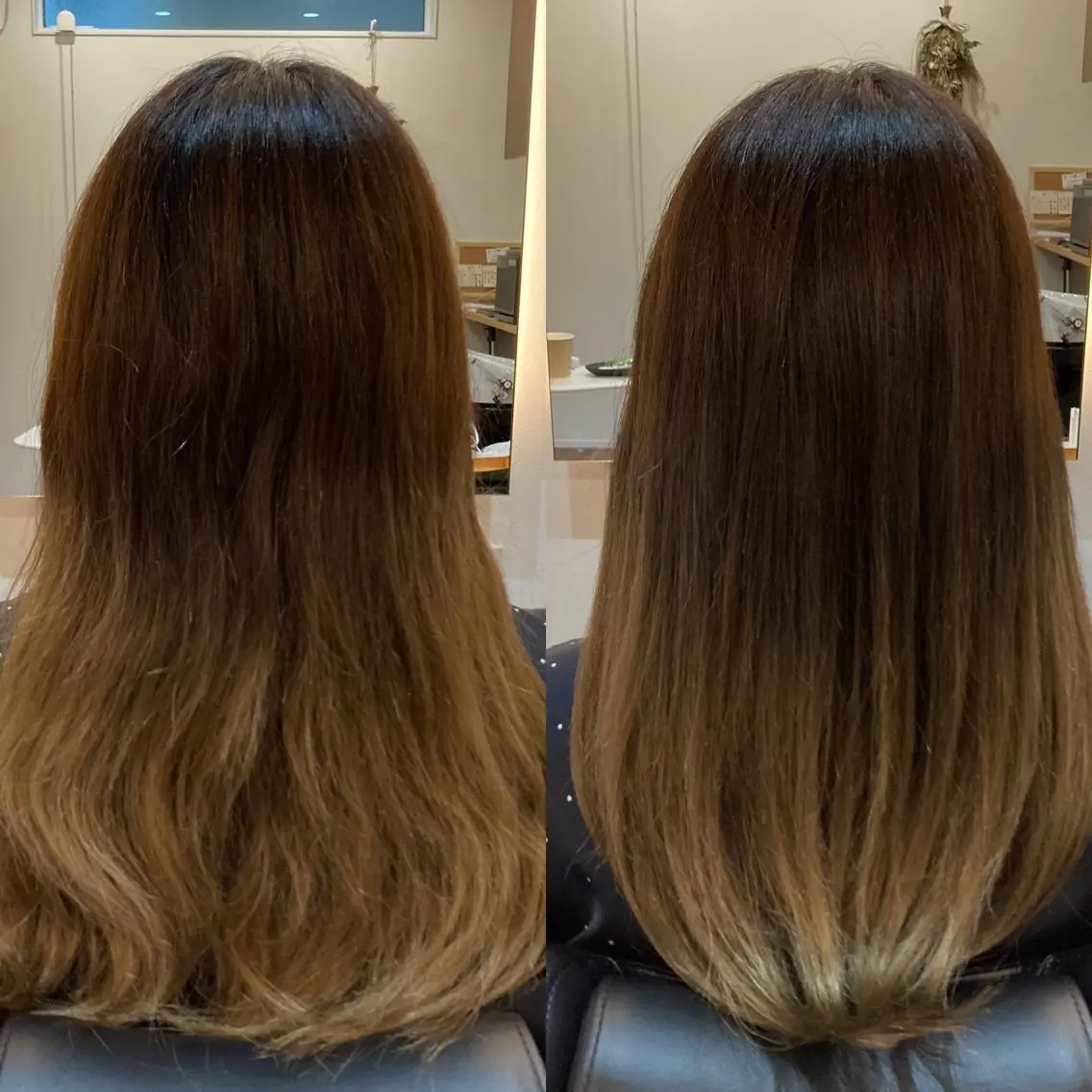 ロング カラー 濱本 浩安のヘアスタイル