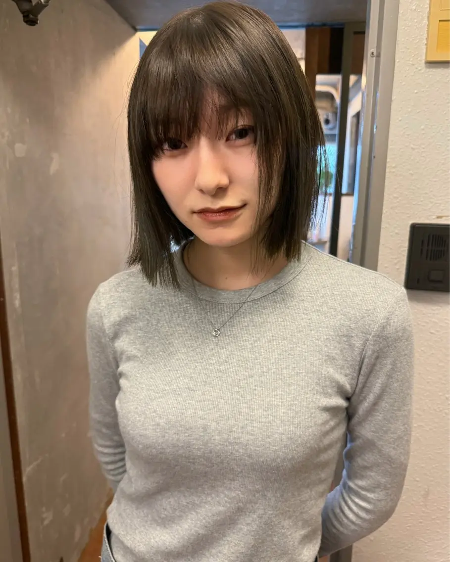 ショート カラー カット ヘアカラー トリートメント misa___boo MISAのヘアスタイル