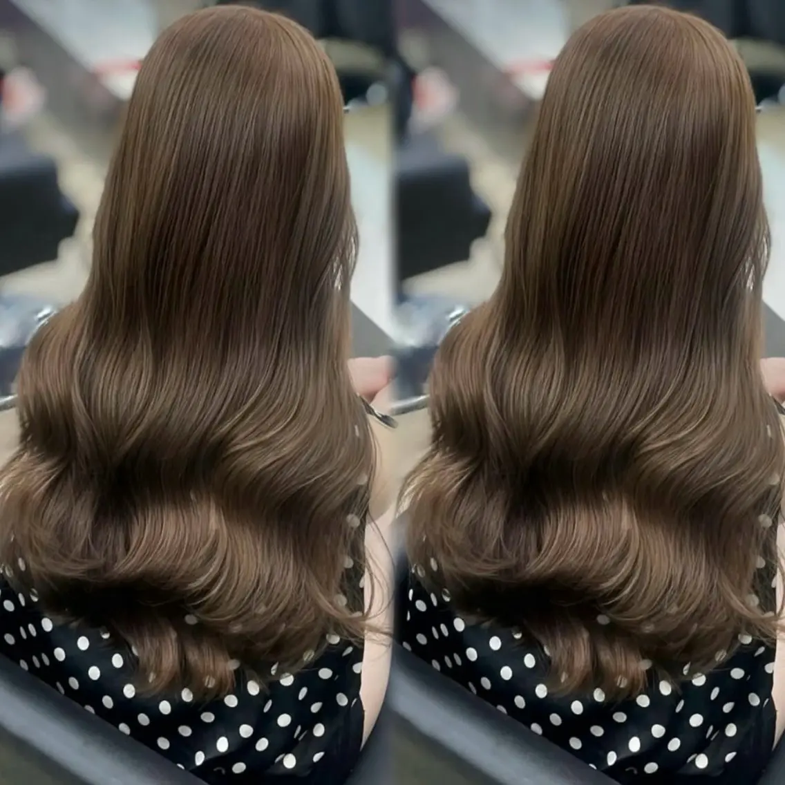 カラー ブラウンカラー ヘアカラー PELEmana🎀 透明感🤎ᩚワンホンのヘアスタイル