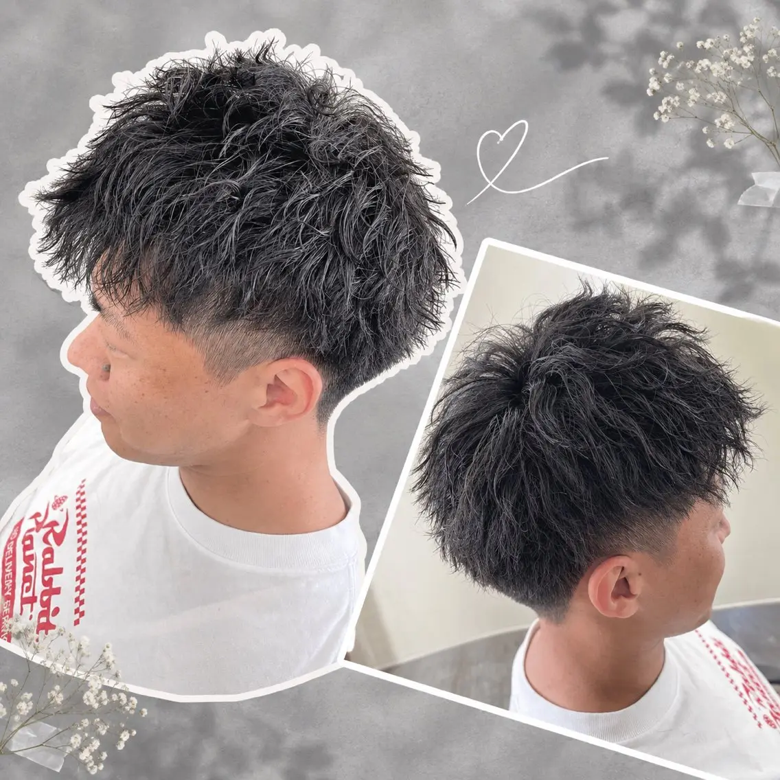 パーマ メンズ メンズパーマ 池本 奈美のヘアスタイル