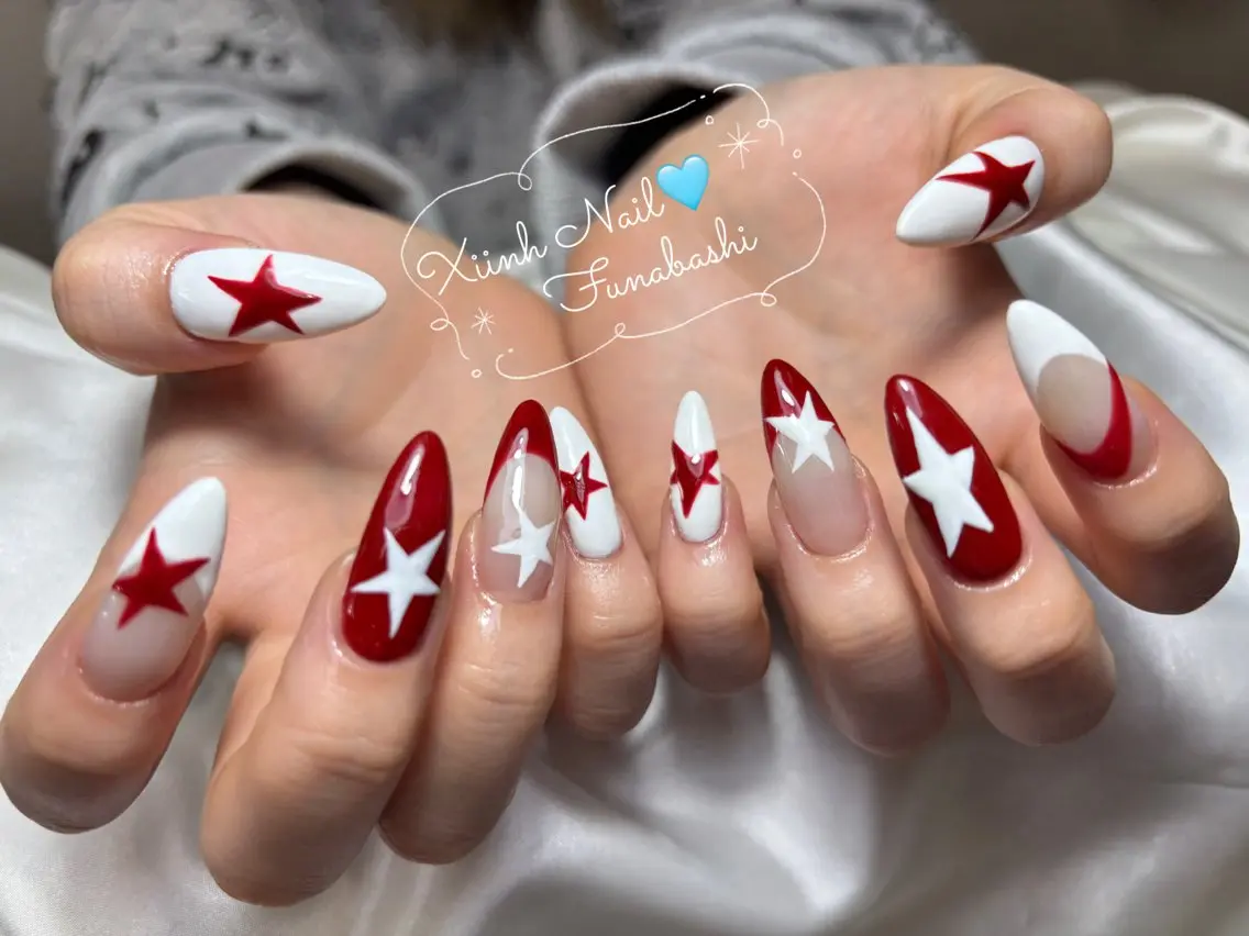ネイル チークネイル 桜ネイル 長さ出し フットネイル ジェルネイル ハンドネイル XIINH NAIL SALONのネイルデザイン