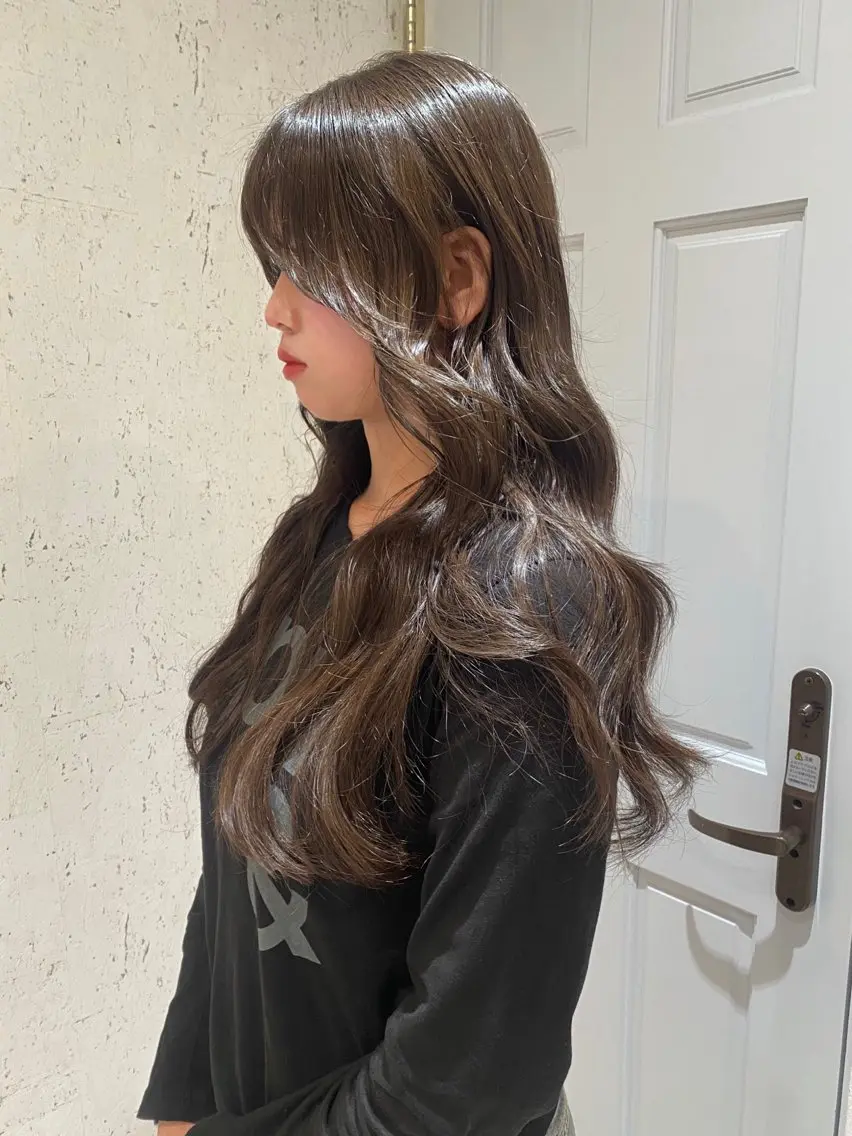 ロング カラー トリートメント カット ヘアカラー トリートメント mai / linoah˚✧のヘアスタイル