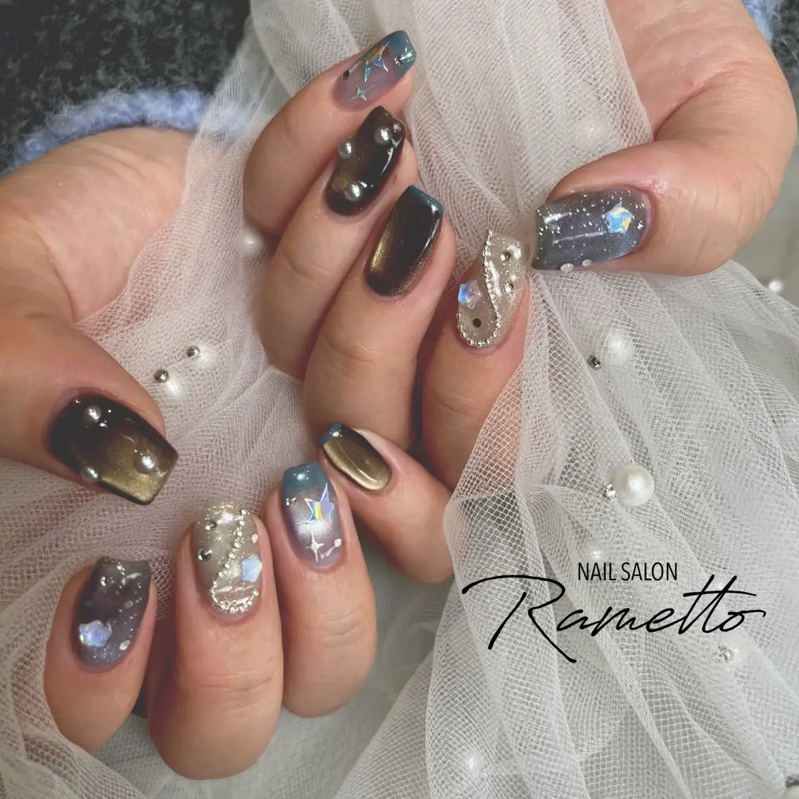 ネイル ハンドネイル NAILSALON Ramettoのネイルデザイン