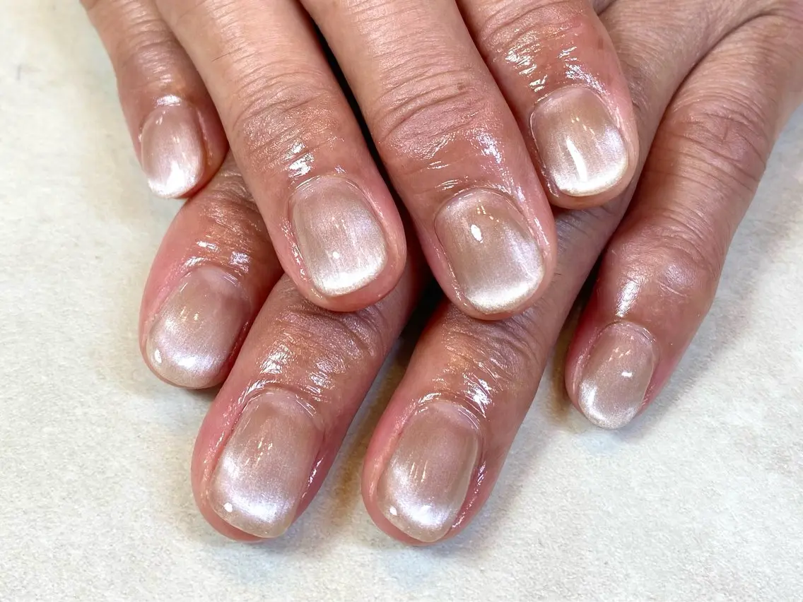 ネイル フレンチネイル マグネットネイル Nail R 🌸Nonのネイルデザイン