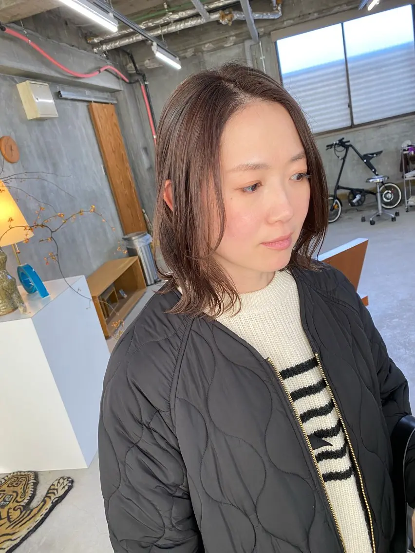 ショート カラー カット ヘアカラー ヨシダ トオルのヘアスタイル