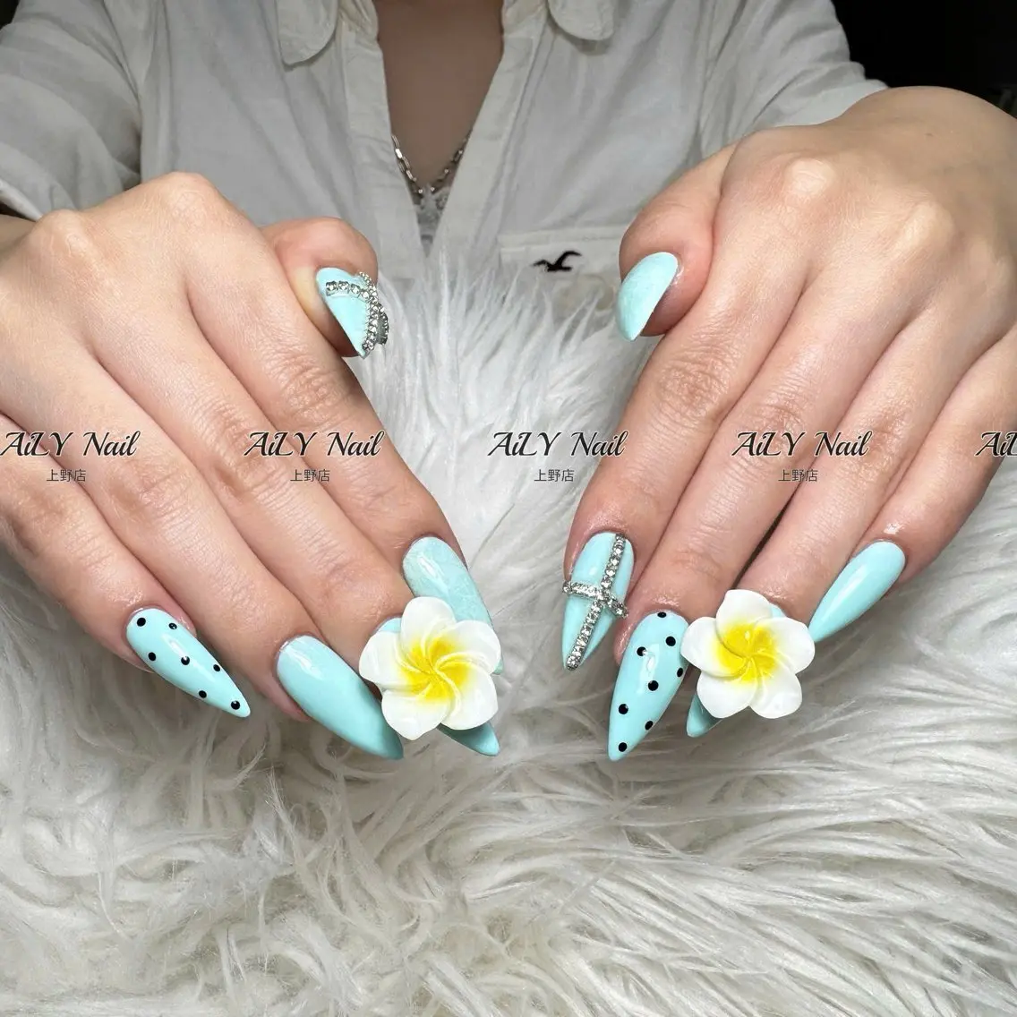 ネイル アートネイル ジェルネイル マグネットネイル ニュアンスネイル シンプルネイル ハンドネイル AiLy Nail 上野店のネイルデザイン