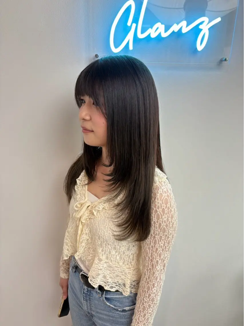 【伸びた根元に】リタッチメンテナンスの写真