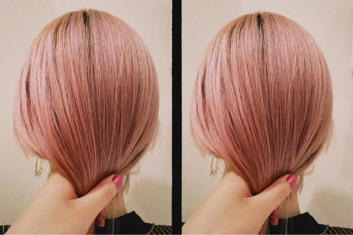 ミディアム ボブ ホノカのヘアスタイル
