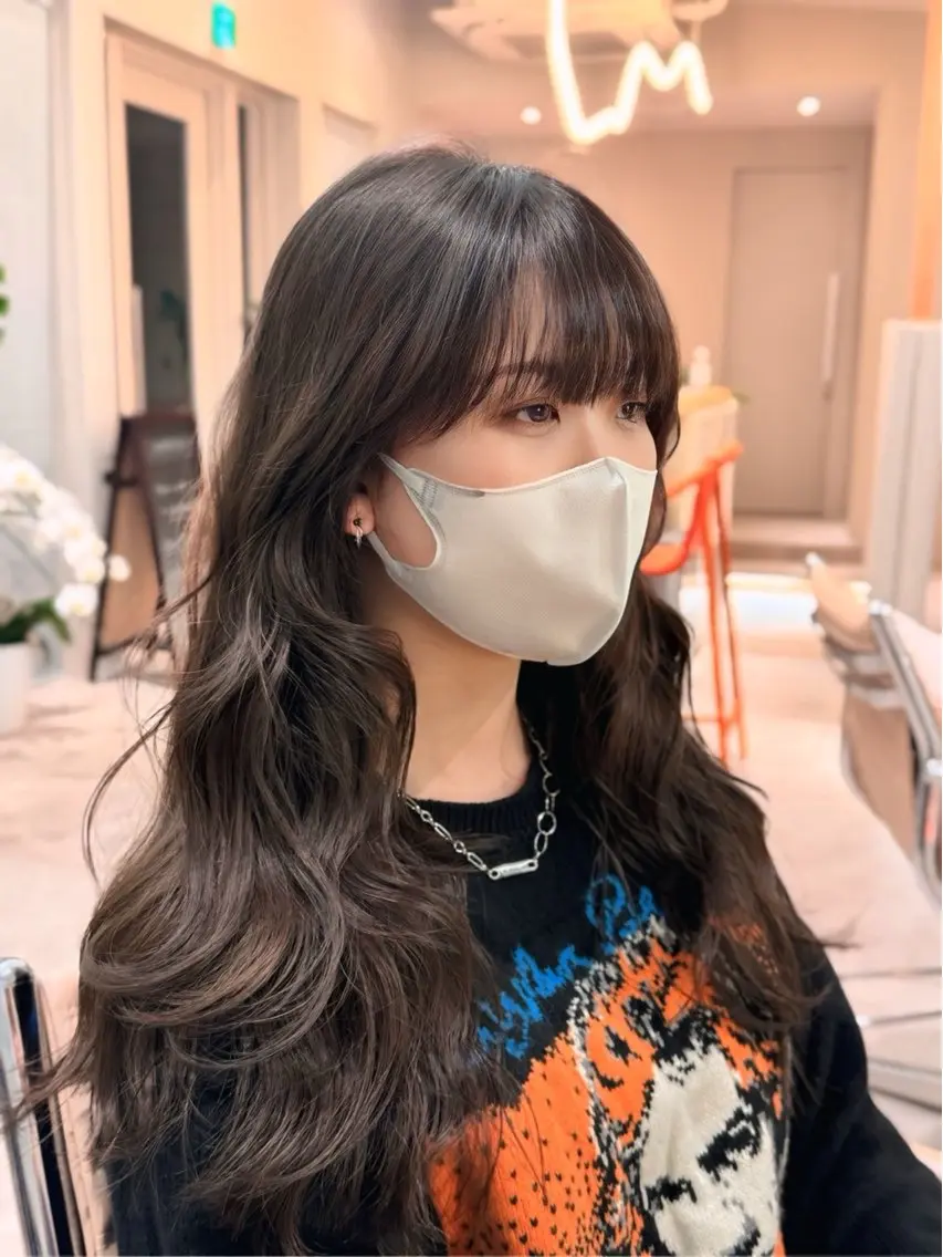 ロング レイヤーカット 打越 虎瑠のヘアスタイル