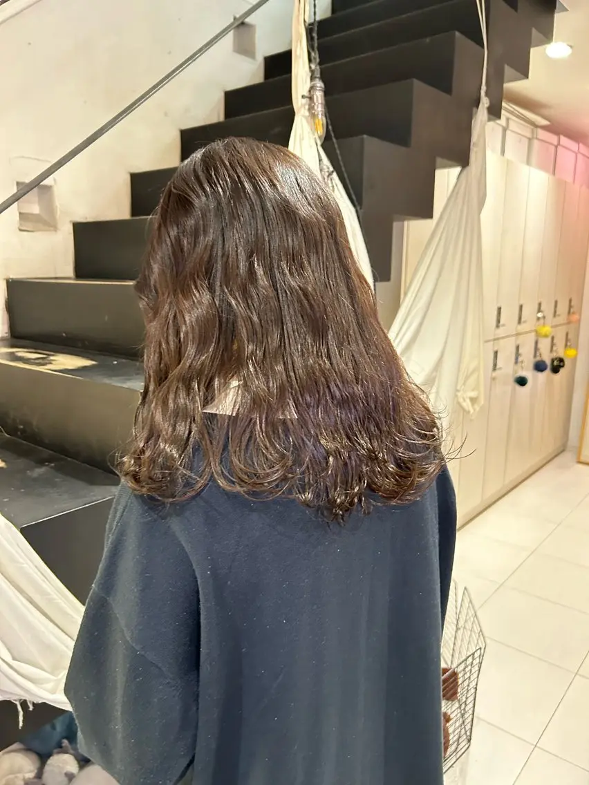 カラー ヘアカラー RINKA 岡崎美容室のヘアスタイル