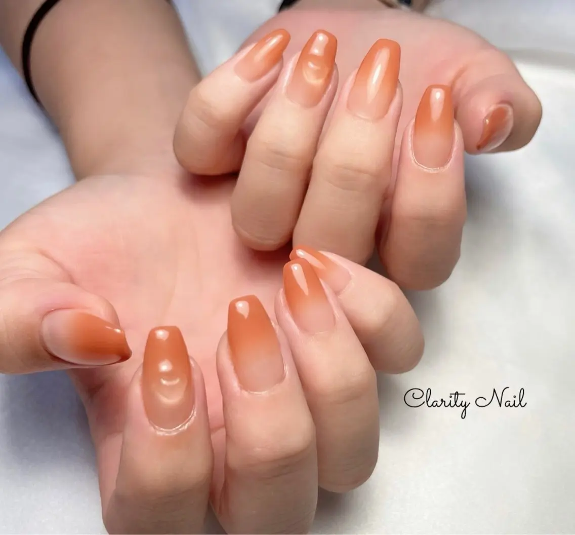 ネイル グラデーション ハンドネイル Clarity Nailのネイルデザイン