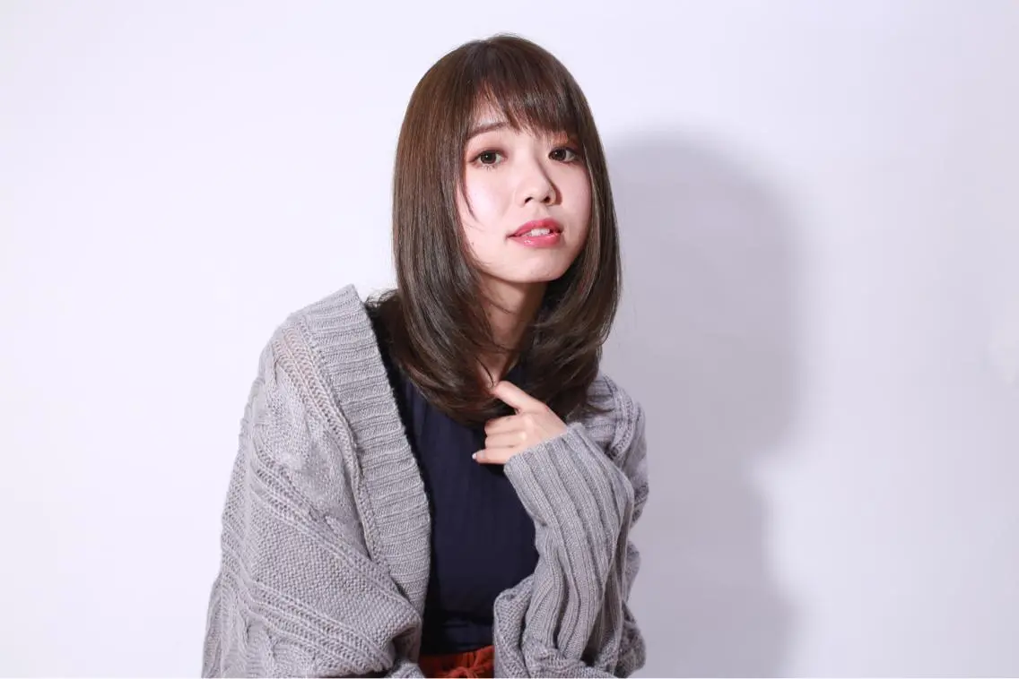 セミロング カラー ボブ レイヤーカット ショート特化⭐️浅田 大輝Orangeのヘアスタイル