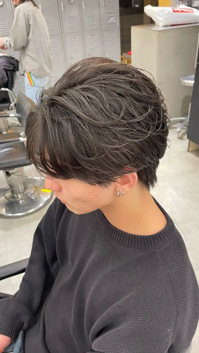 パーマ メンズ カット パーマ fifth 武正 琉生のヘアスタイル