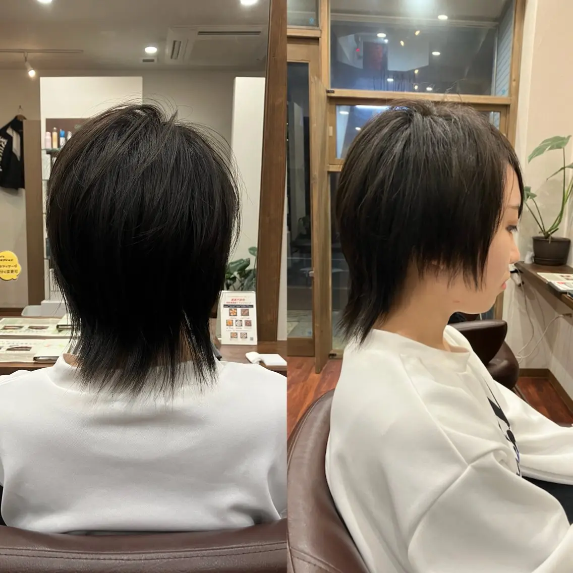 ショート ウルフカット Lien's teraのヘアスタイル