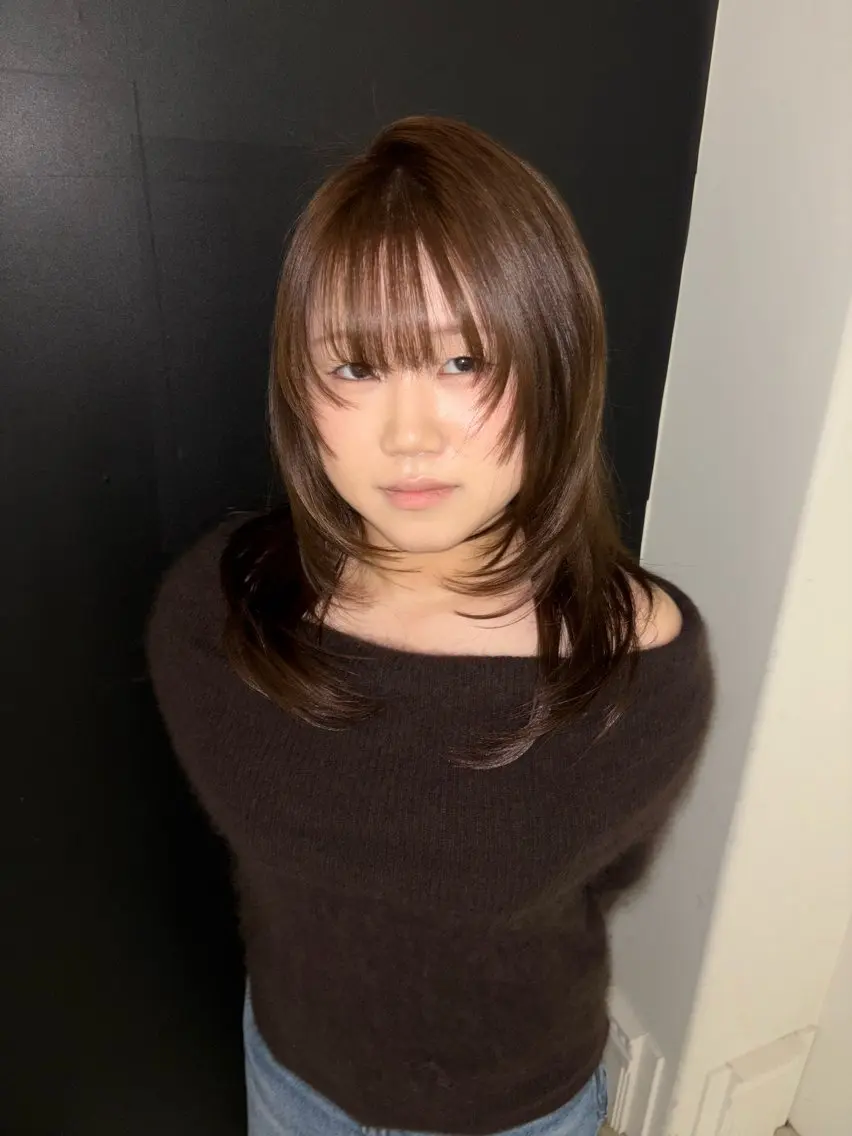 u24【5月残り3名】赤み完全消し透明感ケアカラー🕊‪の写真