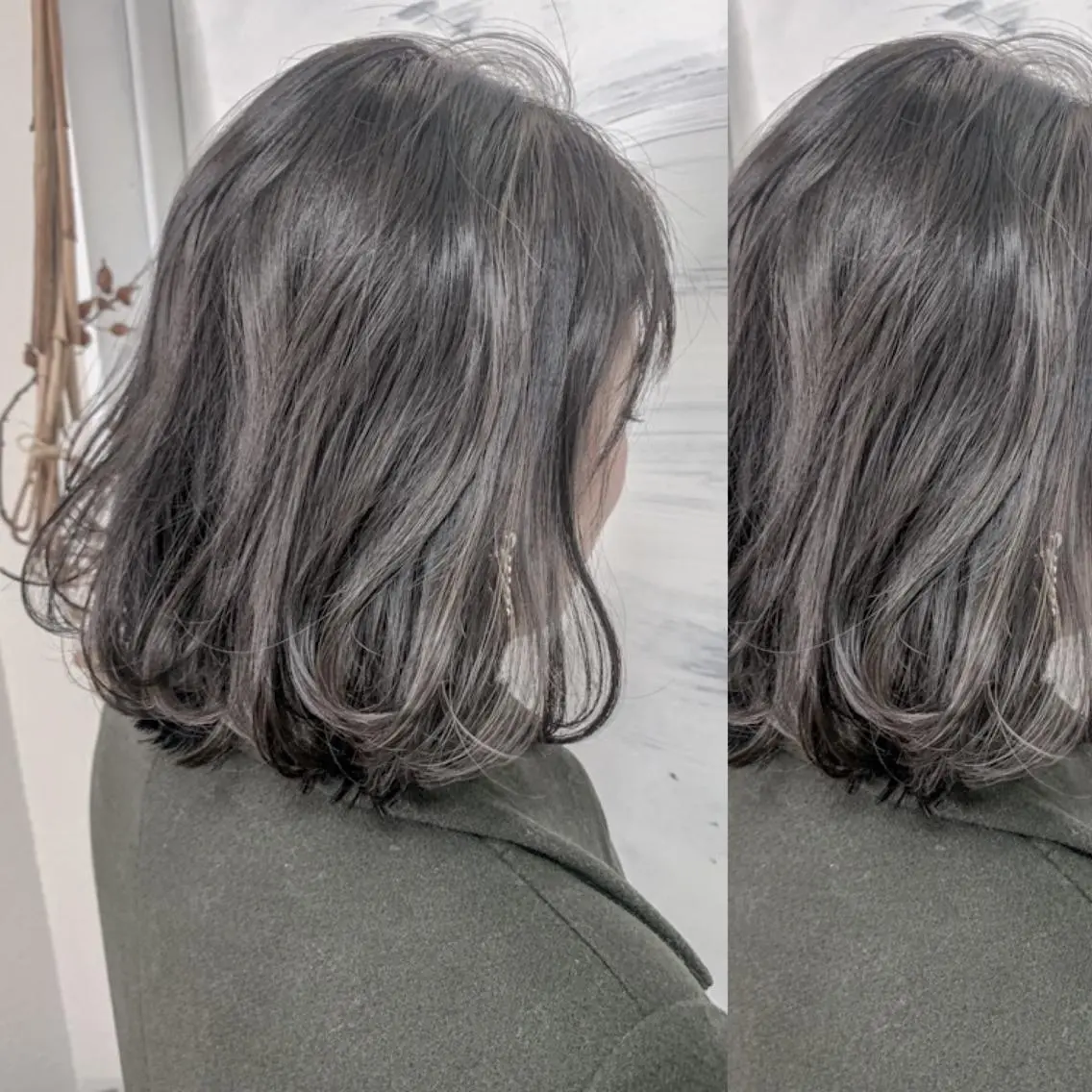 ショート カラー アディクシーカラー ハイライトカラー インナーカラー ハイライト カット ヘアカラー BOX mico.のヘアスタイル