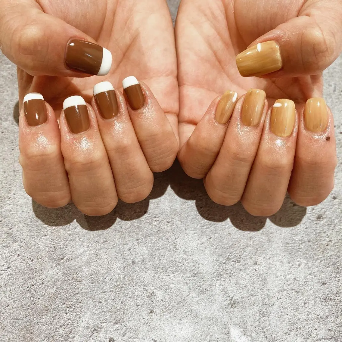 ネイル 持ち込み kana🌻辻堂/ キレイめ・シンプルのネイルデザイン