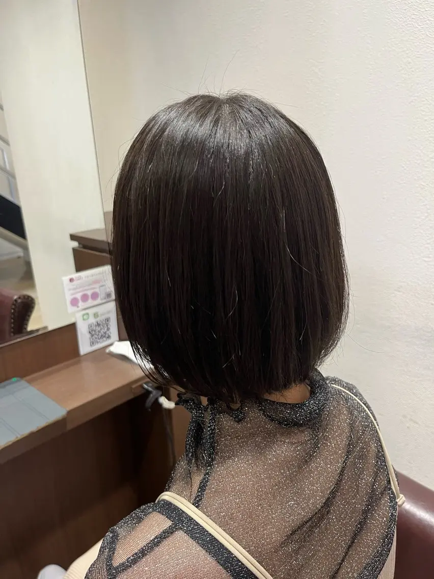 ミディアム 髪質改善 松崎 崇のヘアスタイル
