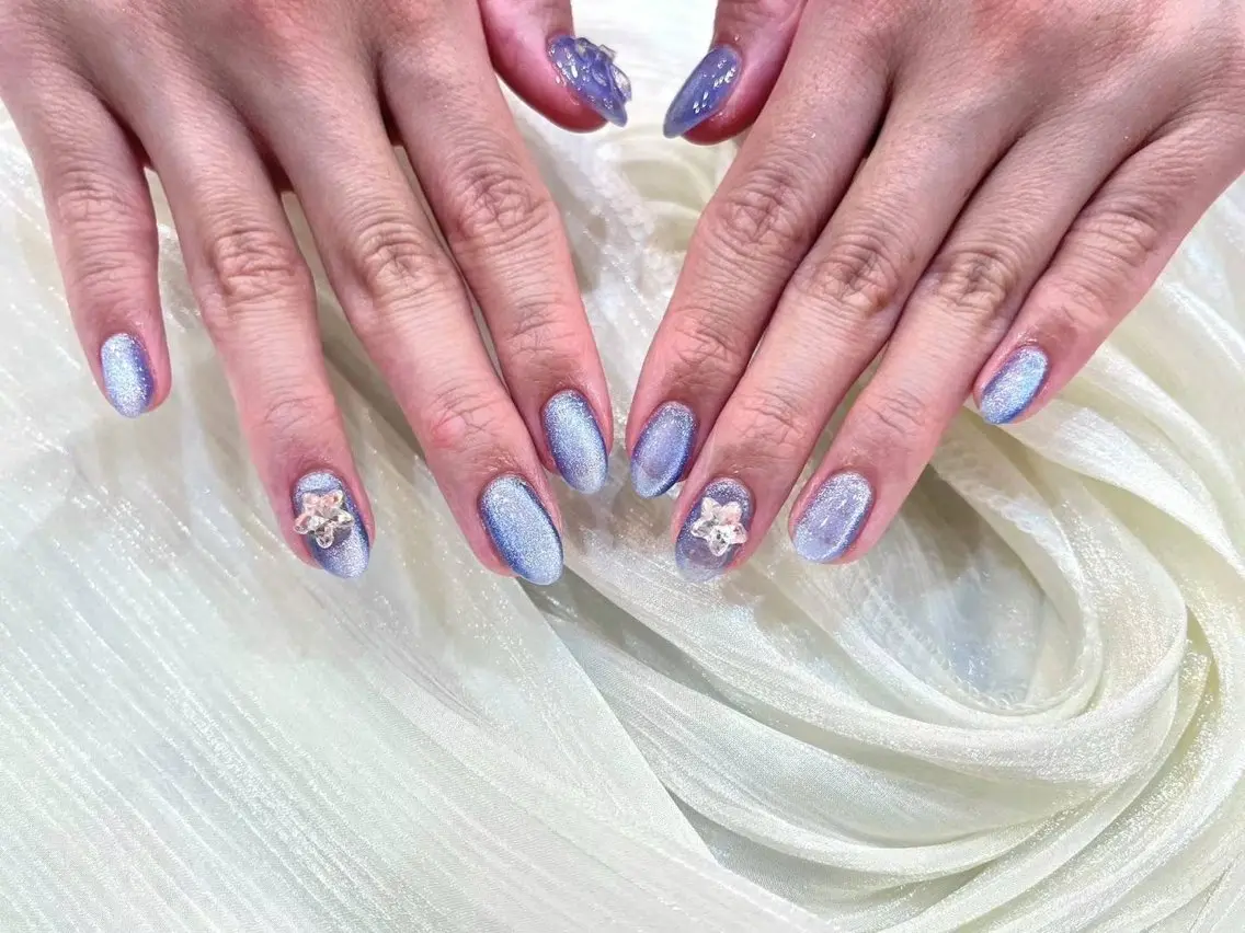 ネイル アートネイル フラワーネイル フットネイル ジェルネイル マグネットネイル Babarla Nailのネイルデザイン