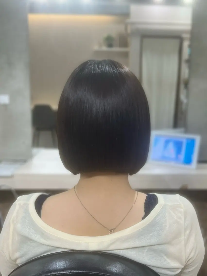 ショート カット トリートメント 多系統似合わせ/ tsuburaのヘアスタイル