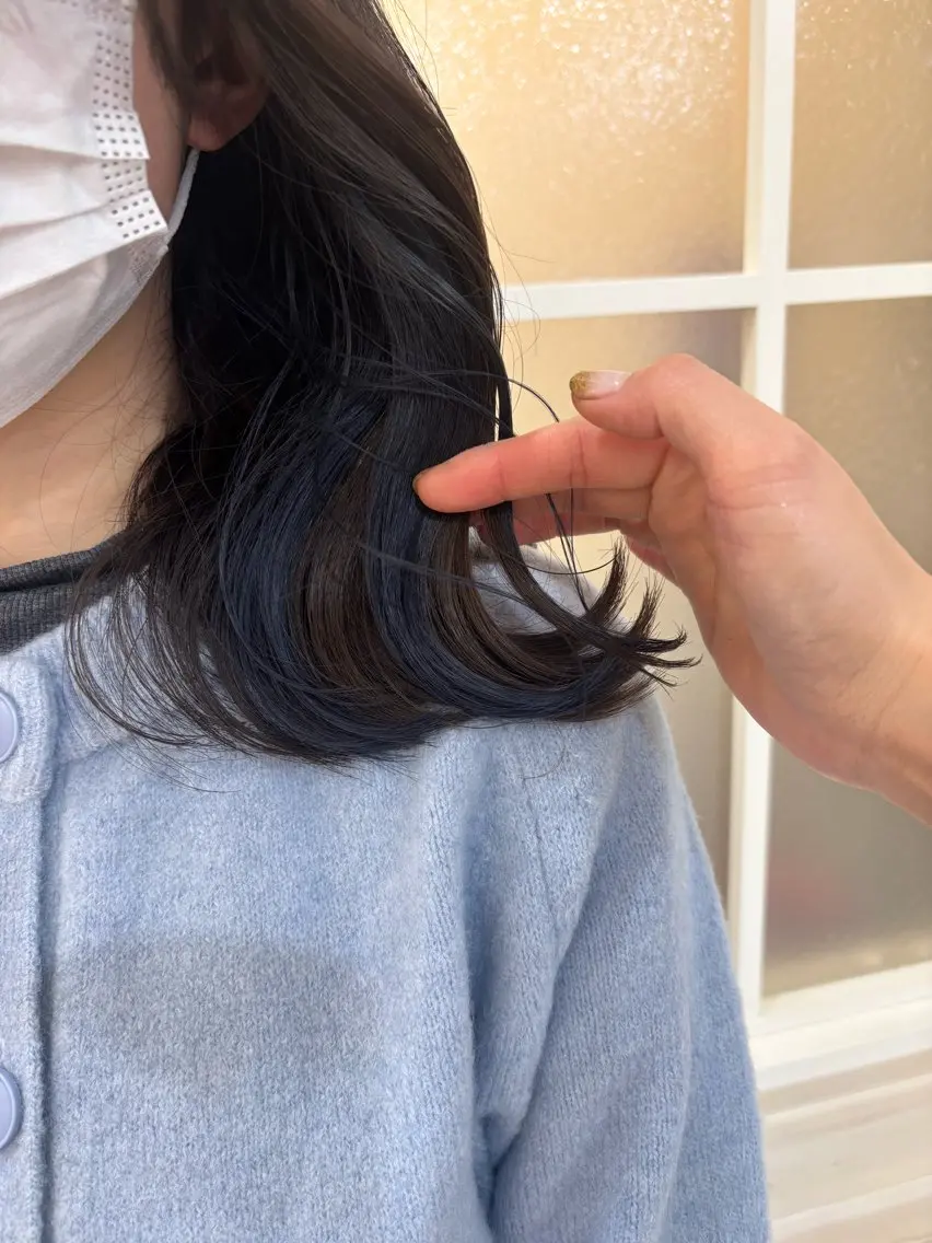 ミディアム カラー ブリーチ イヤリングカラー インナーカラー ヘアカラー 田野倉NEXT店 美髪ニストのヘアスタイル