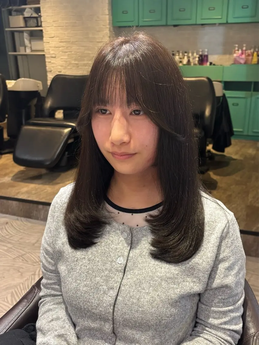 ヘアアレンジ 盛れるレイヤー/ 髪質改善/遠藤龍雅のヘアスタイル