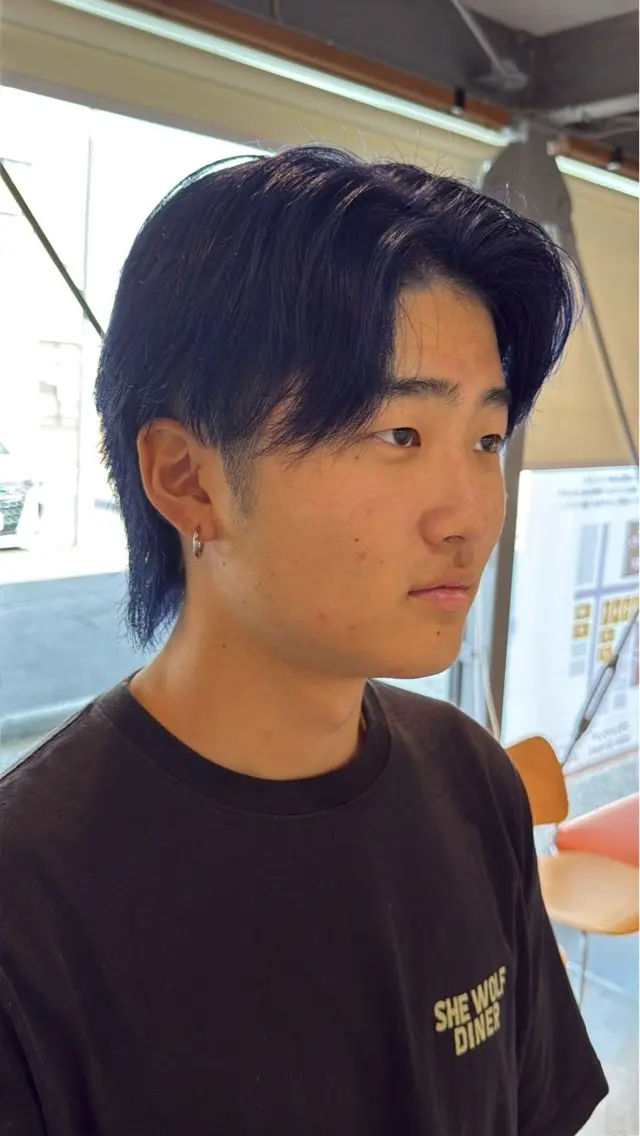 ショート カラー ヘアカラー 三宅 陽大のヘアスタイル