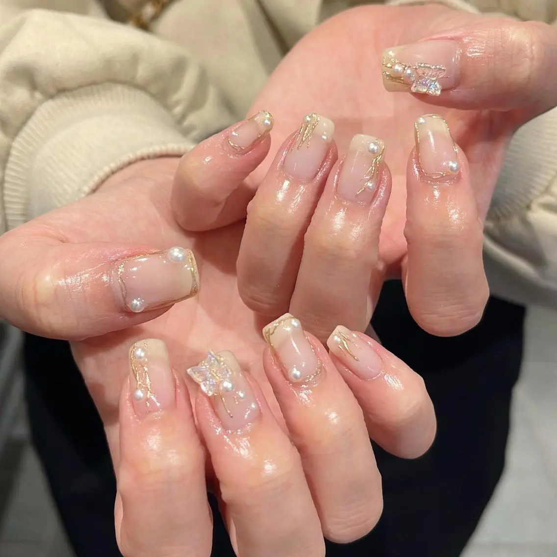 ネイル ハンドネイル 鈴木 里奈のネイルデザイン