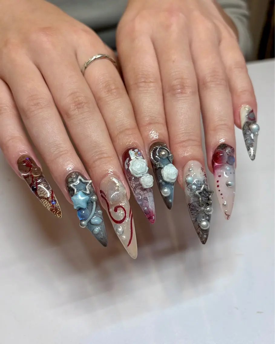 【新規限定】フルアートしたい方はこちら💞!スカルプ2.5hアートし放題コース🌟💫の写真
